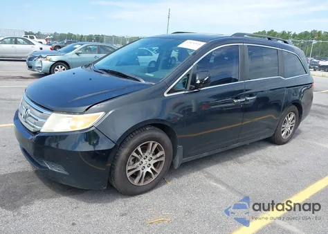 2013 Honda Odyssey Ex-L из США, поврежденный, VIN 5FNRL5H69DB018072